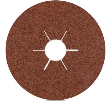 Karbosan Alüminyum Oksit Fiber Disk NK Bombeli 180 mm 120 Kum - KAR986034