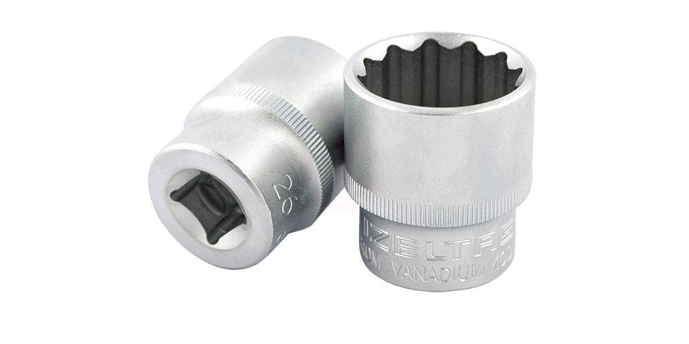 İzeltaş Oniki Köşe Lokma Anahtar 1/2 İnç 10 mm 32 mm