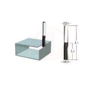 Makita Freze Ucu Alüminyum 6x6,5x60 mm (D-19009)