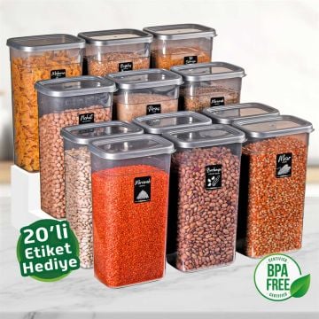 SGS Saklama Kabı Dikdörtgen 3200 Ml