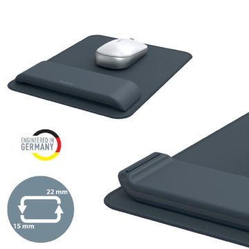 Leitz Ergo Ayarlanabilir Bilek Desteğine Sahip Mouse Pad, 65170089, Bilek Desteği Ve Fare Altlığı