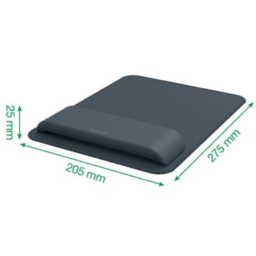 Leitz Ergo Ayarlanabilir Bilek Desteğine Sahip Mouse Pad, 65170089, Bilek Desteği Ve Fare Altlığı