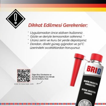 Brio Benzin Enjektör Temizleyici 300 Ml