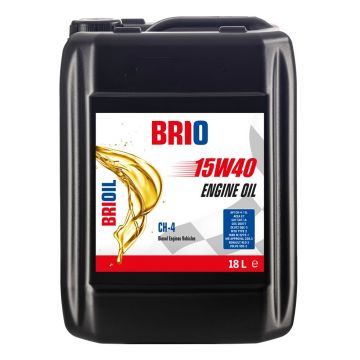 Brio  Yağı 15W40 -CH-4 /  18 Litre