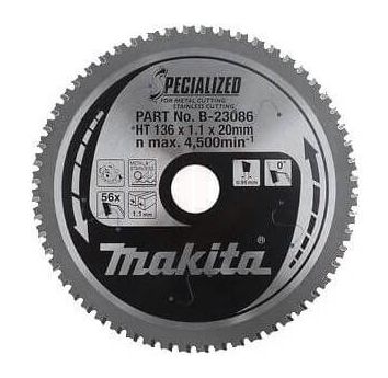Makita Metal Daire Testere 136x20 mm 56 Diş (B-23086)