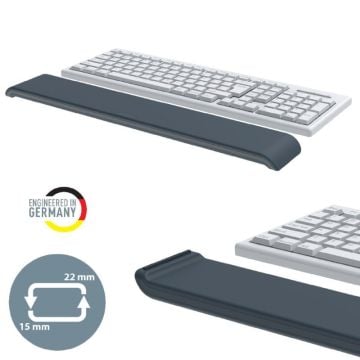 Leitz Ergo Ayarlanabilir Klavye İçin Bilek Desteği, 65230089, Gri