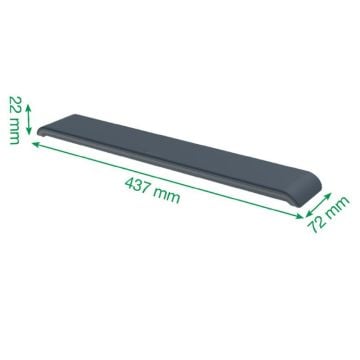 Leitz Ergo Ayarlanabilir Klavye İçin Bilek Desteği, 65230089, Gri