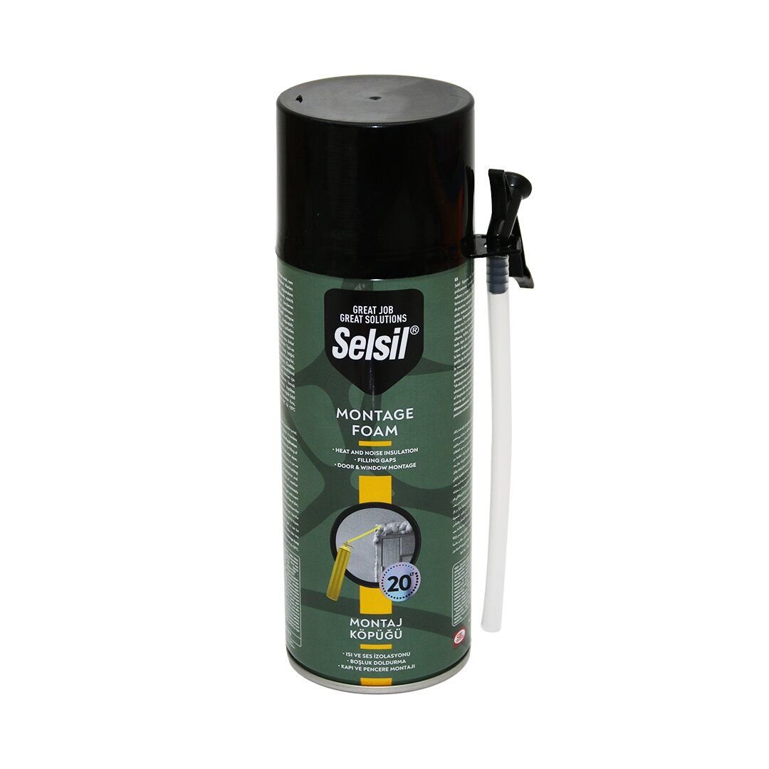 Selsil Montaj Köpüğü 300 ml Manuel 320 Gr