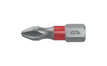 Ceta Form 1/4 İnç Yıldız Bits Uç (Renk Kodlu) Ph3X25 Mm