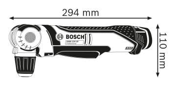 Bosch GWB 12V-10 Akülü Açılı Vidalama Makinası (Aküsüz) - 0601390909