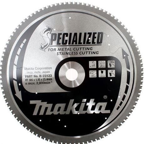 Makita Metal Daire Testere 305x25,4 mm 100 Diş (B-23123)