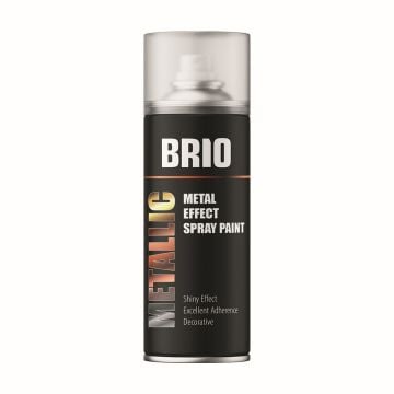 Brio Brio Sprey Boya Metalik Gümüş Ayna Etkisi 400 M