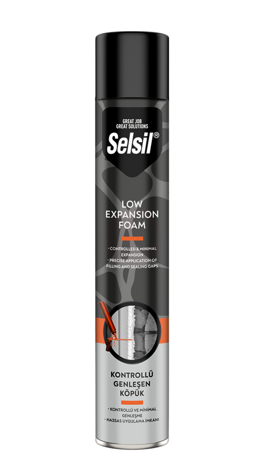 Selsil LX Az Genişleyen Köpük 750 ml Tabancalı