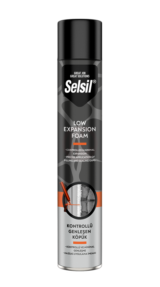Selsil LX Az Genişleyen Köpük 750 ml Tabancalı