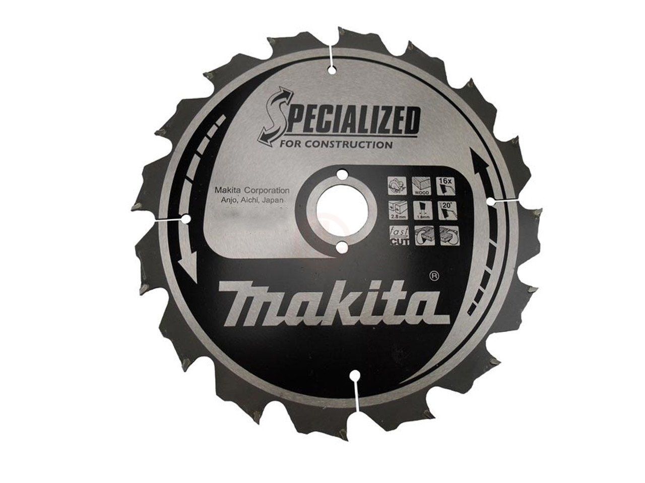 Makita Profesyonel Ahşap Daire Testere 210x30 mm 14 Diş (B-27246)