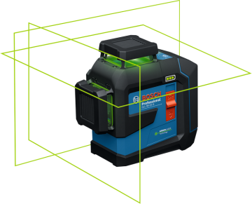 Bosch GLL 80-33 G Pro Çizgi Lazeri + Bosch Profesyonel Şerit Metre 5M 8 Parça ve Koli Kalemi Hediyeli