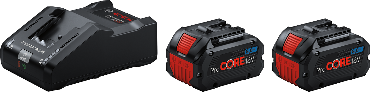 Bosch 2 x Procore 18V 8.0AH + Gal 18V-160 Profesyonel (Starter Başlangıç Kit)