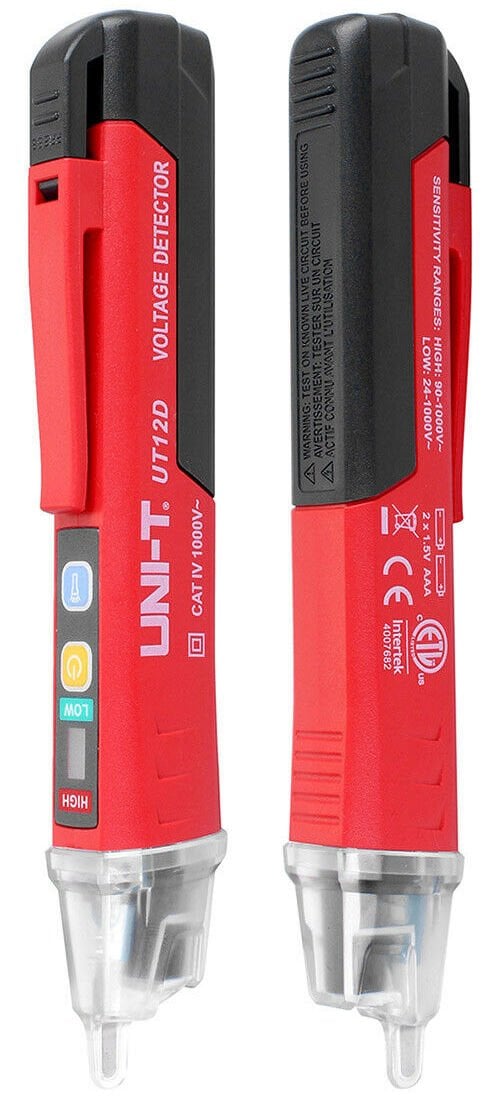 Uni-t Temassız Ac Voltaj Dedektörü - SHEUT12D-ROW