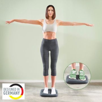 Leitz Ergo Active Wobble Denge Oturma Yastığı, Gri, 65390089, Ergonomik Sandalye Minderi