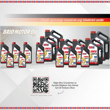 Brio Motor Yağı 5W40 - 1 Litre