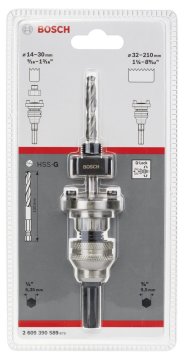 Bosch Quick Lock Delik Açma Testeresi Adaptörü 14-210 mm - 2609390589