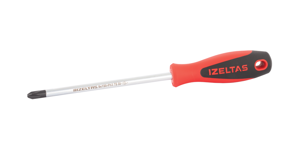 İzeltaş Yıldız Uçlu Tornavida Ergonomik Seri