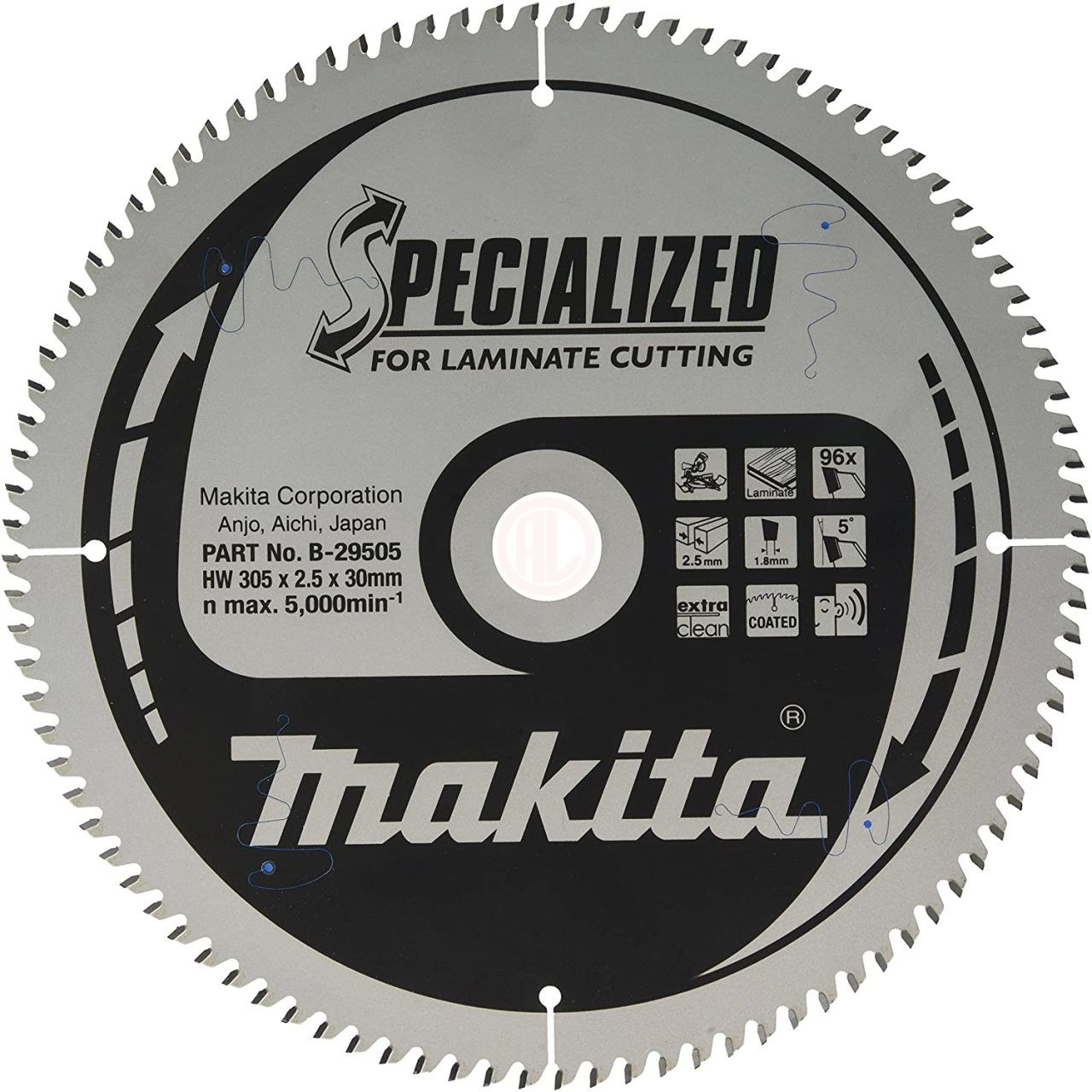 Makita Profesyonel Laminat Daire Testere 305x30 mm 96 Diş (B-29505)