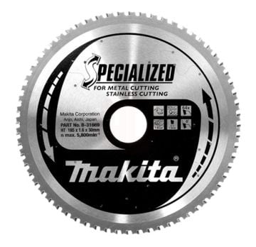 Makita Metal Daire Testere 185x30 mm 64 Diş (B-31669)