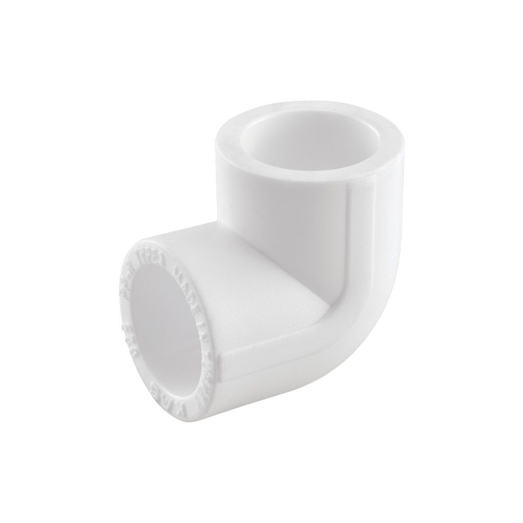 KAS PPRC Dirsek 90° Beyaz 75 mm