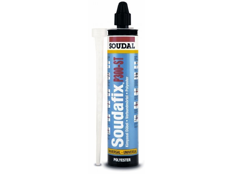 Soudal SOUDAFİX P300-ST POLYESTER 300 ML KARTUŞ GRİ - 124954