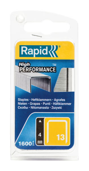 Rapid Zımba Teli 13 Serisi 4 mm Galvaniz Kaplı (1 Pkt/1650 Adet) - 40109518