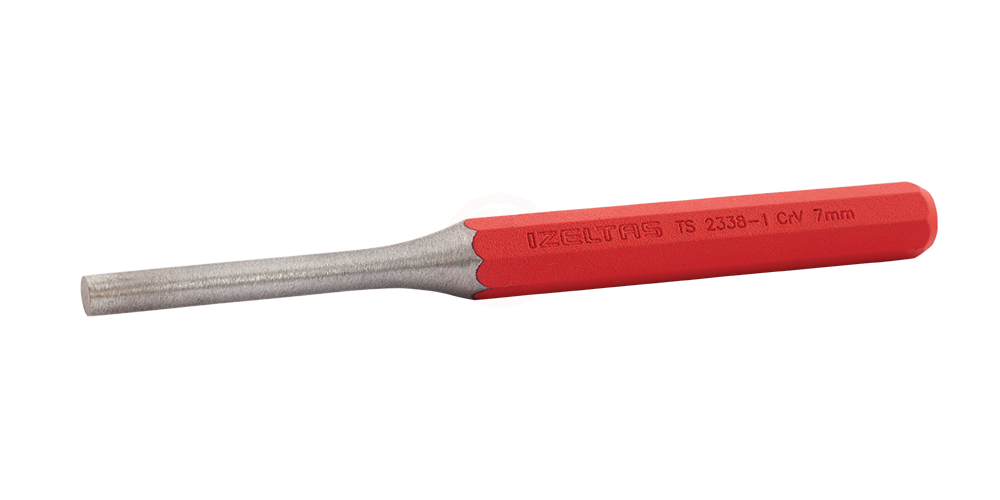 İzeltaş Düz Pim Zımba Krom Kaplı 5 mm