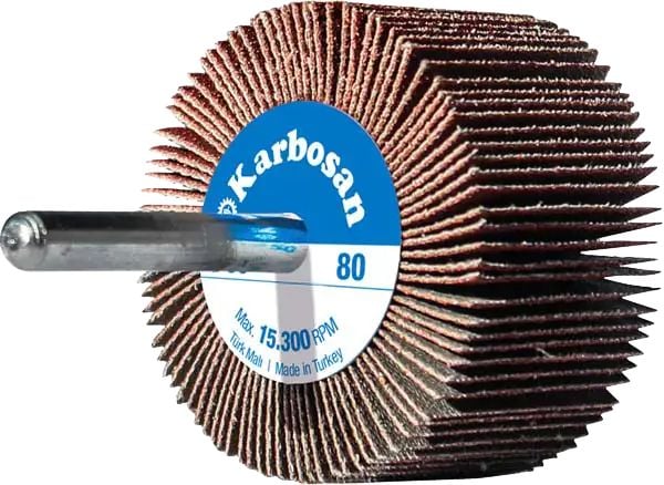 Karbosan Saplı Mop Zımpara 20x25 mm 80 Kum - KAR981534