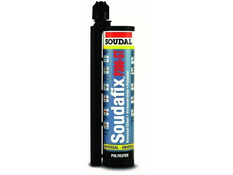Soudal SOUDAFİX P300-ST POLYESTER 345 ML KARTUŞ GRİ - 124957