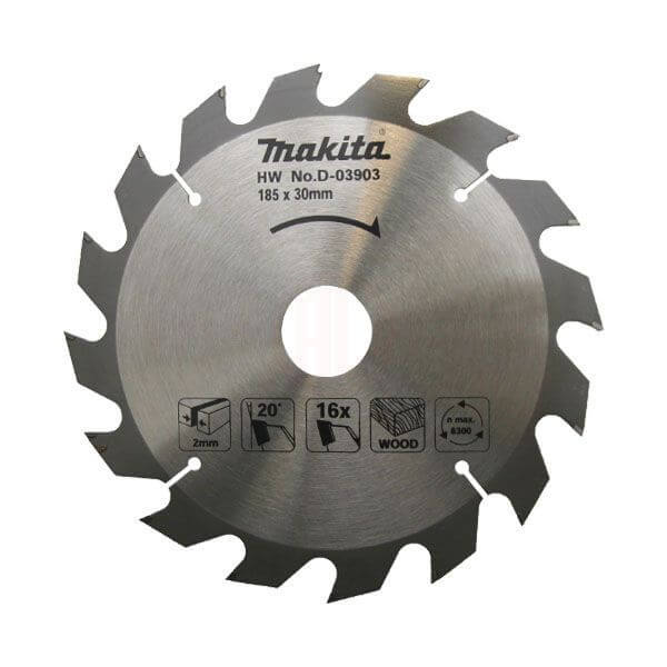 Makita Standart Ahşap Daire Testere 185x30 mm 16 Diş (D-03903)