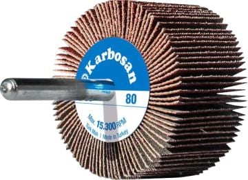 Karbosan Saplı Mop Zımpara 25x30 mm 80 Kum - KAR981649