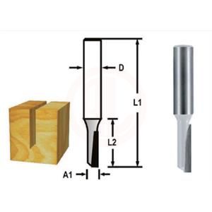 Makita Freze Ucu Dalma Düz Kanal Bıçağı (Tek Bıçak) 8x5x48 mm (D-47391)