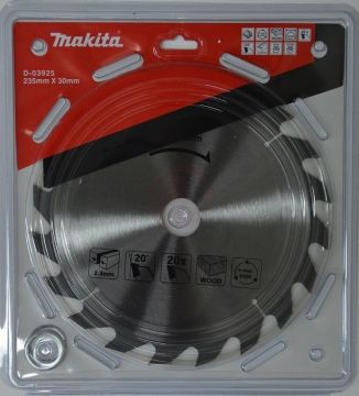 Makita Standart Ahşap Daire Testere 235x30 mm 20 Diş (D-03925)