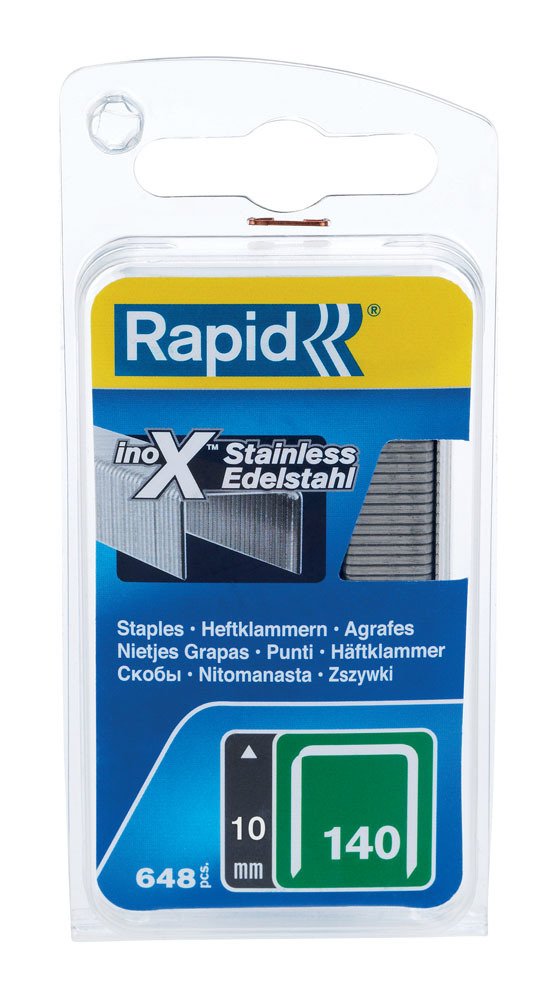 Rapid Zımba Teli 140 Serisi 10 mm Paslanmaz Çelik (1 Pkt/648 Adet) - 40109575