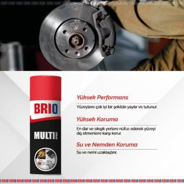 Brio Çok Amaçlı Sprey All in One Multi Spray BR-40 400 Ml