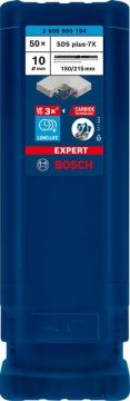 Bosch Kırıcı Delici Uç SDS-Plus-7X Expert 10x215 mm (50 Adet) - 2608900194