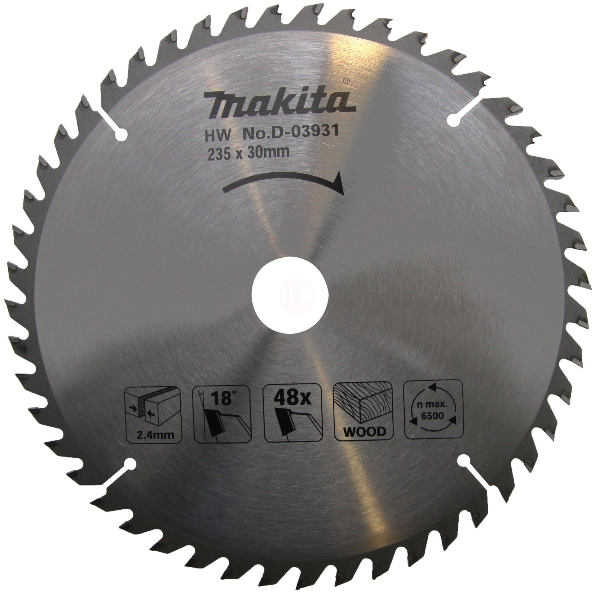 Lame De Scie Circulaire 235 Mm - 36 Dents Widia - Pour Bois, Panneaux Et MDF - Avec Bagues De Réduction - 6
