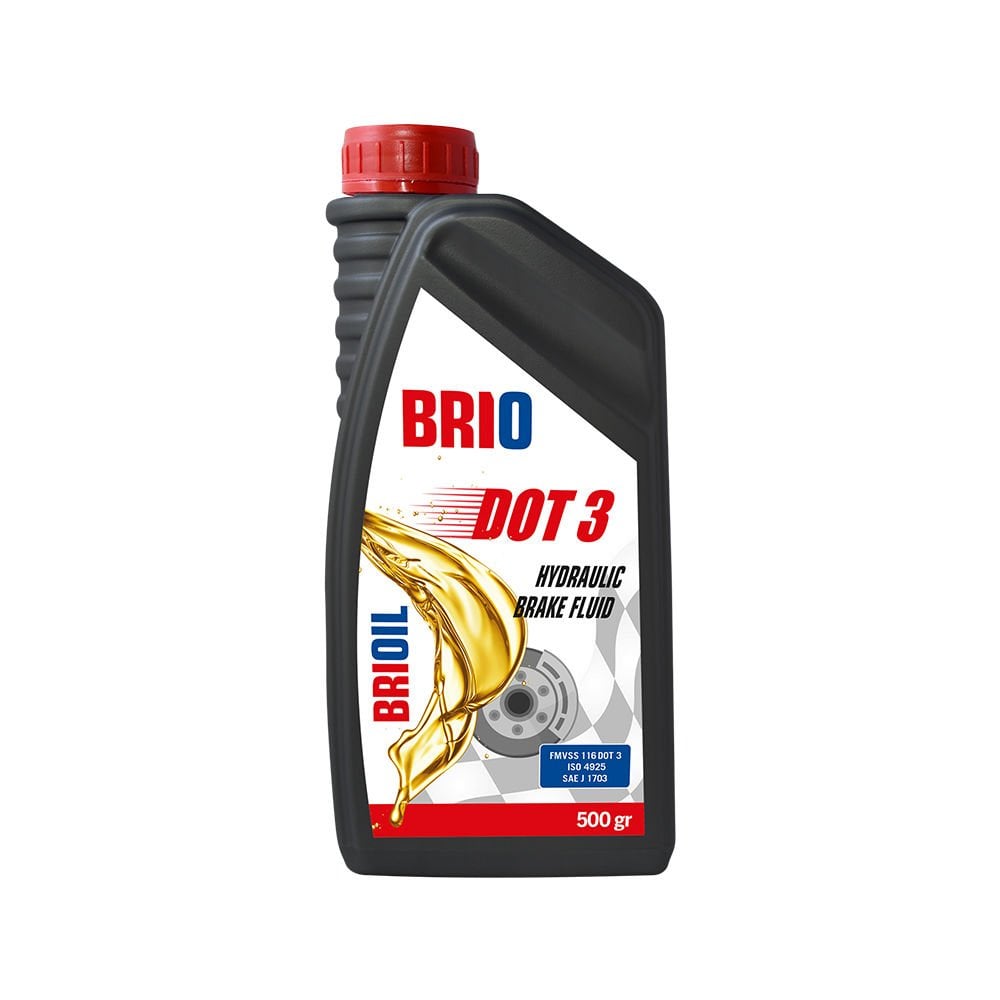 Brio Fren Hidrolik Yağı Dot3 500Ml