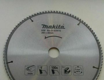 Makita Standart Alüminyum Daire Testere 260x30 mm 10 Diş (D-03975)