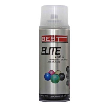 Best Elite Sprey Boya BE 400 Akrilik Özel (256) 400 ml RAL 7016 Antrasit Gri
