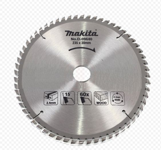 Makita Standart Ahşap Daire Testere 235x30 mm 60 Diş (D-09640)