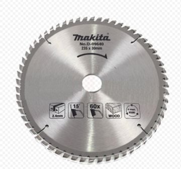 Makita Standart Ahşap Daire Testere 235x30 mm 60 Diş (D-09640)