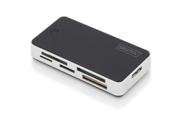 Assmann Digitus Usb 3.0 Kart Okuyucusu, Compact Flash (Cf), Secure Digital (Sd / Sdhc), Mmc, Mmc4.0, Rs-Mmc, Mmc Plus, Mmc Mobile, Mmc Micro, Minisd, Memory Stick (Ms), Memory Stick Pro (Ms Pro), Memory Stick Pro Duo (Ms Pro Duo), Xd, Micro Sd (T-Fla