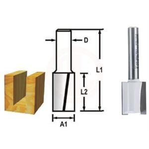 Makita Freze Ucu Dalma Düz Kanal Bıçağı (Çift Bıçak) 6x14x51 mm (D-47488)