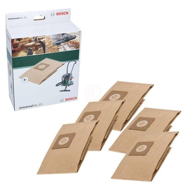 Bosch Süpürge Toz Torbası (UniVac 15) (5 Adet) - 2609256F32